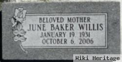 June Baker Willis