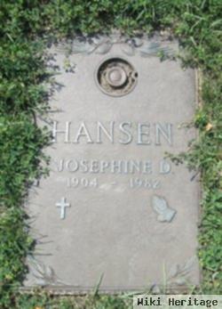 Josephine D. Hansen