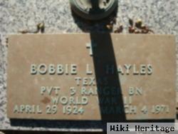 Pvt Bobbie L. Hayles