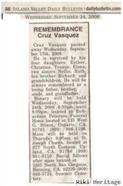 Cruz Vasquez