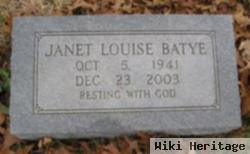 Janet Louise Torrance Batye