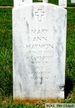 Mary Ann Haymon