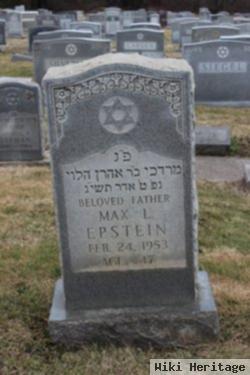 Max L Epstein