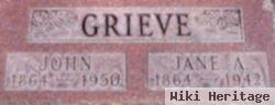 Jane A Grieve