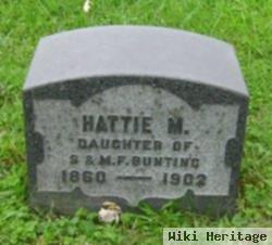 Hattie M Bunting