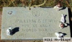 Pvt William Bryan Irwin, Sr