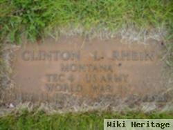 Clinton Leedy Rhein