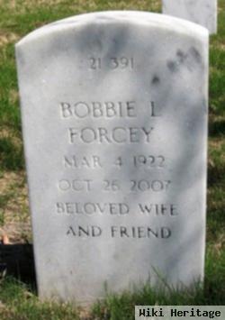 Bobbie L Forcey