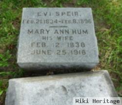 Mary Ann Hum Speir