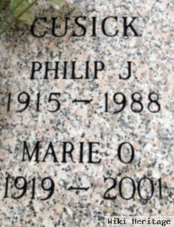 Marie O Cusick