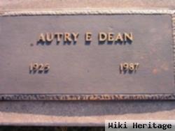 Autry E Dean