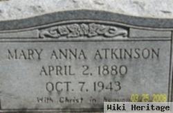 Mary Anna Clifton Atkinson