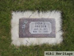 Lydia J Friesen