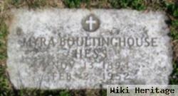 Myra Bell Boultinghouse Hess