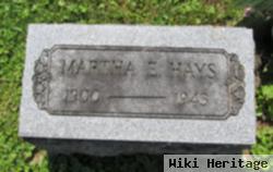 Martha Elizabeth Millard Hays