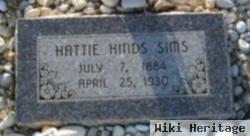 Hattie Hinds Sims