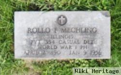 Rollo F Mechling