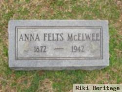 Anna Elizabeth Felts Mcelwee