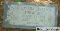 Julia Ann Lineback Thompson