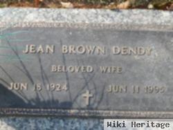 Jean Cornelia Brown Dendy