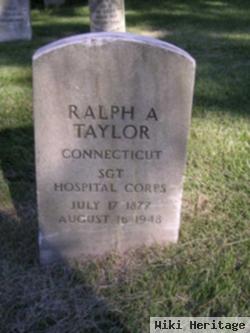 Sgt A Ralph Taylor