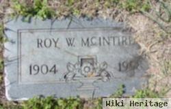 Roy W Mcintire