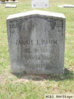 Fannie J. Hamm