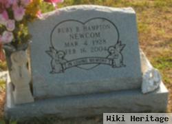 Ruby B. Hampton Newcom