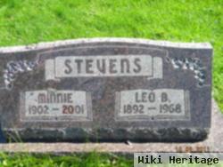 Leo B Stevens