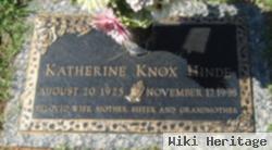 Katherine Anna Mae Knox Hinde