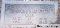 Frances Elizabeth Cox