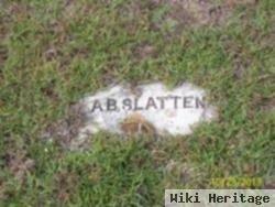 Albert Brown "a B" Slatten