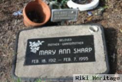 Mary Ann Sharp