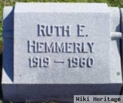 Ruth E Hemmerly