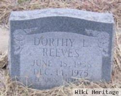 Dorothy L Reeves