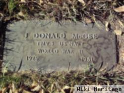 J Donald Mcgee