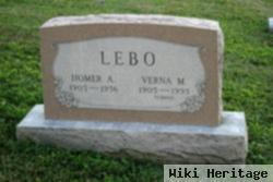 Homer Arthur Lebo, Sr