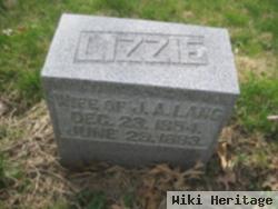 Elizabeth "lizzie" Welch Lang
