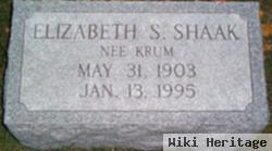 Elizabeth S. Krum Shaak