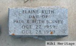 Elaine Ruth Binney