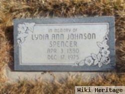 Lydia Ann Johnson Spencer