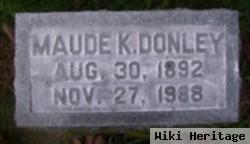 Maude K Roth Donley