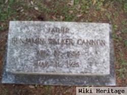 Benjamin Walker Cannon