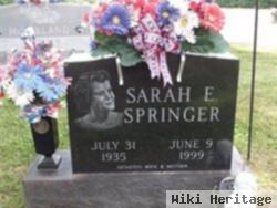 Sarah E Straw Springer