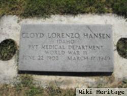 Cloyd Lorenzo Hansen