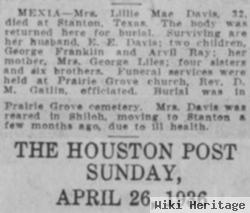 Lille May Liles Davis