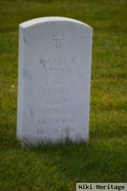 Harry A Riddle