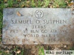 Samuel Oxshur Sutphen