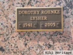 Dorothy Rohnke Lysher