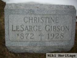 Christine Lesarge Gibson